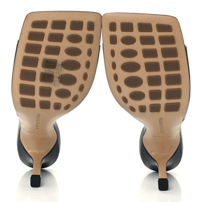 Bottega Veneta Lambskin Stretch Mule Sandals 39.5 Black 5 of 9