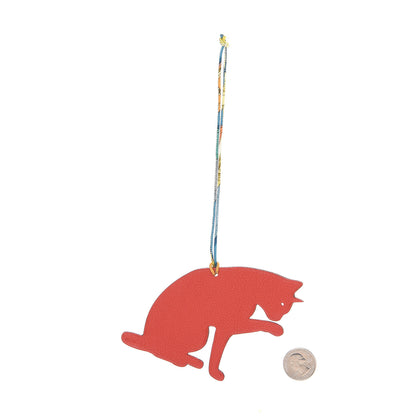 Hermes Epsom Togo Cat Ornament 2 of 4