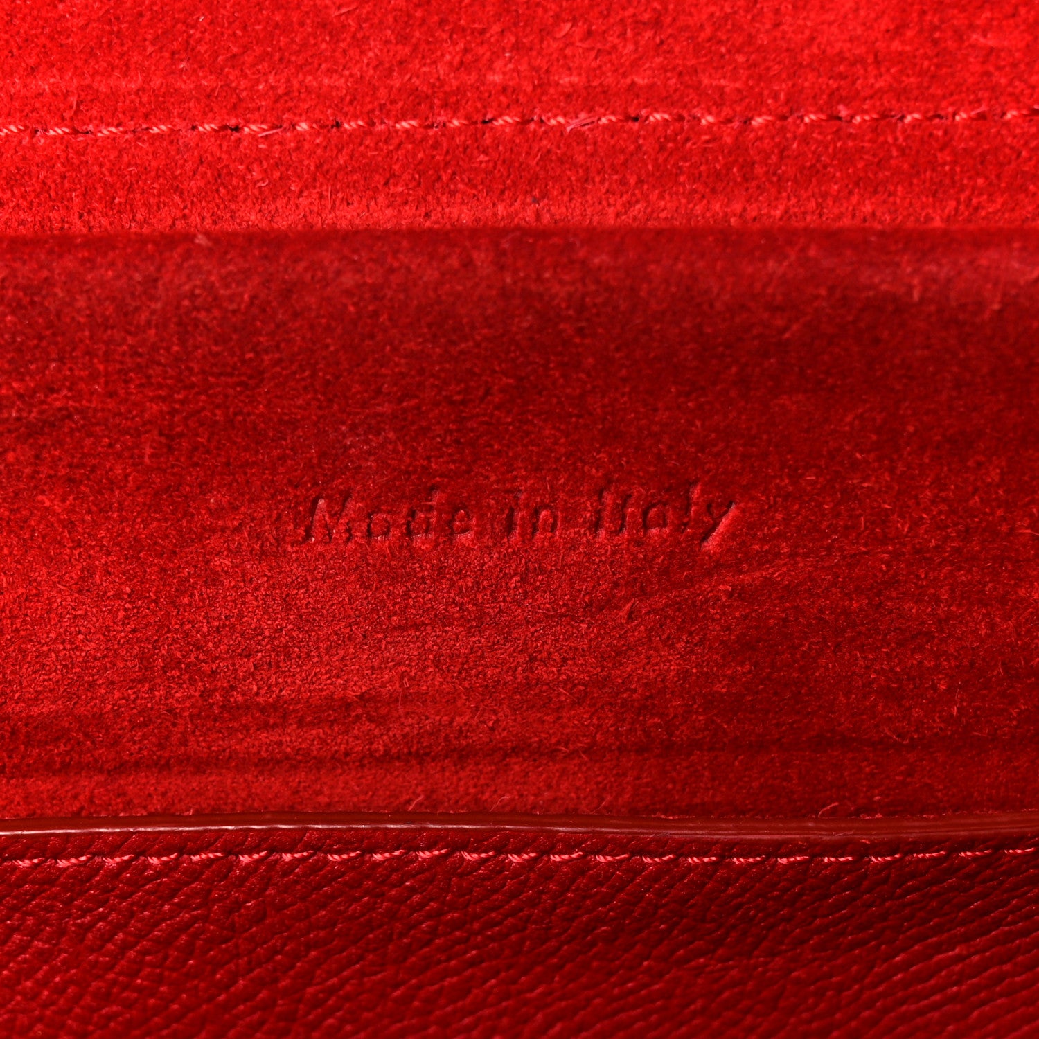Celine Baby Grained Calfskin Micro Belt Bag Coquelicot 7 of 12