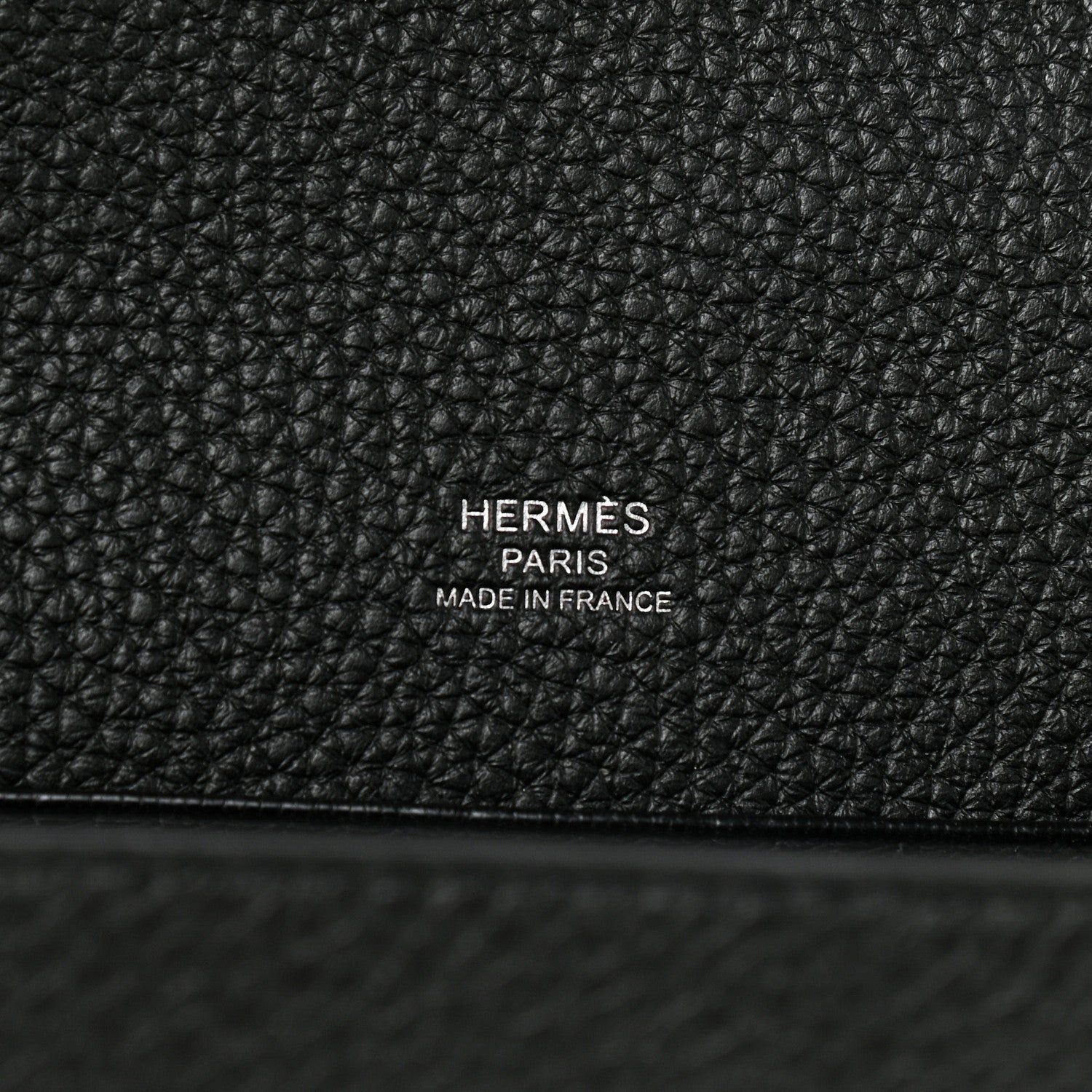 Hermes Taurillon Clemence Sac Roulis 23 Black 6 of 13