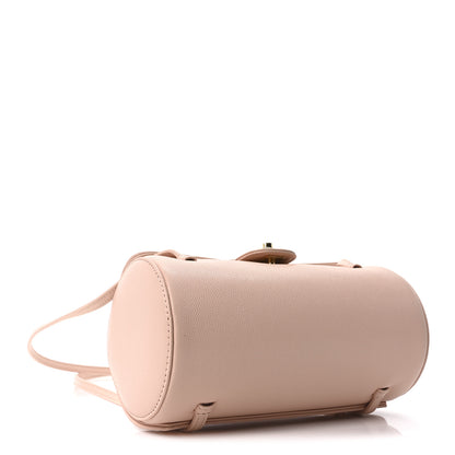 Chanel Shiny Caviar Preppy Coco Small Bowling Bag Rose Light Pink 4 of 11