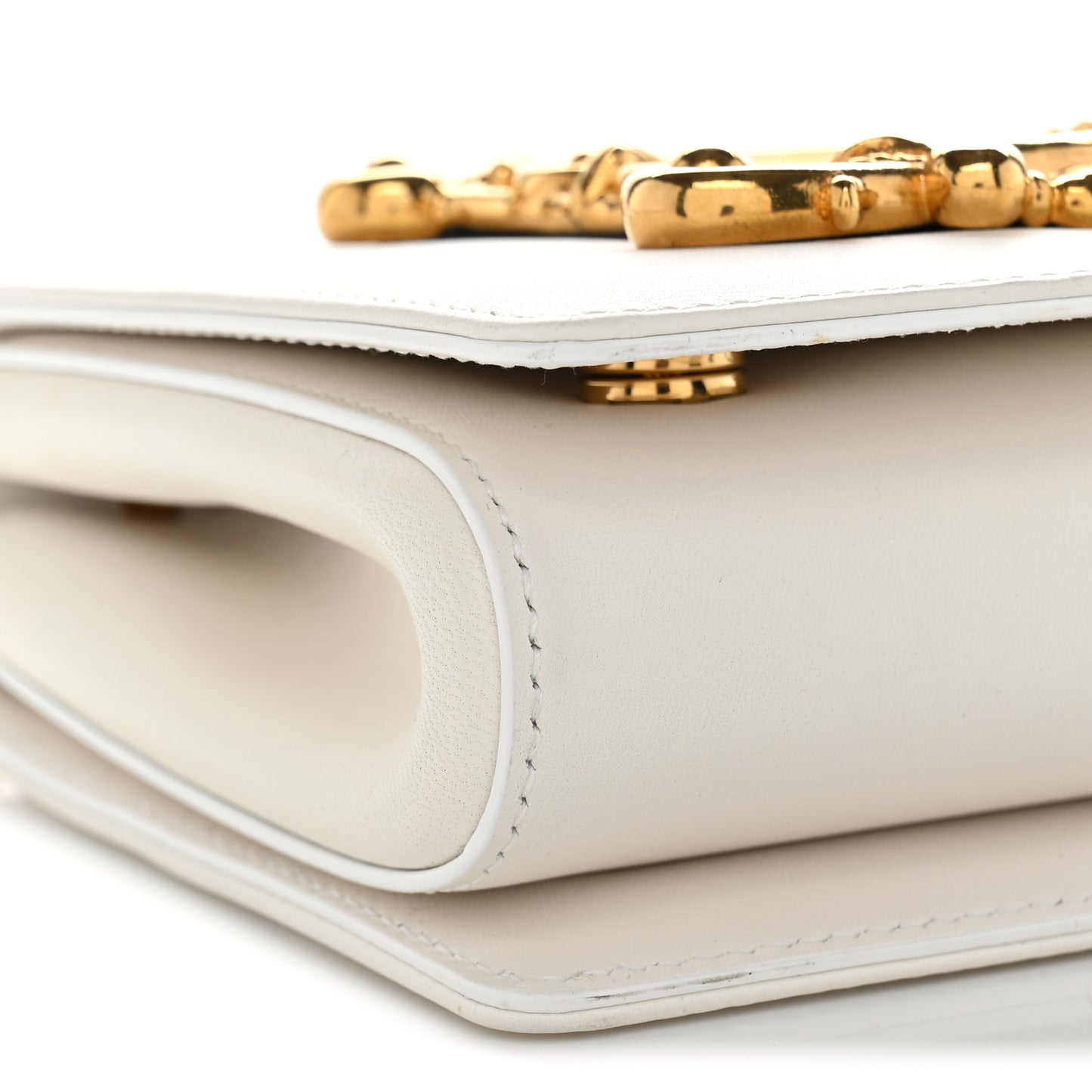 Nappa DG Girls Shoulder Bag White