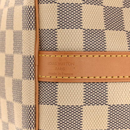 Louis Vuitton Damier Azur Speedy Bandouliere 30 6 of 10