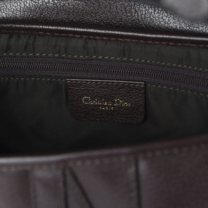 Christian Dior Calfskin Saddle Bag Brown 7 of 9