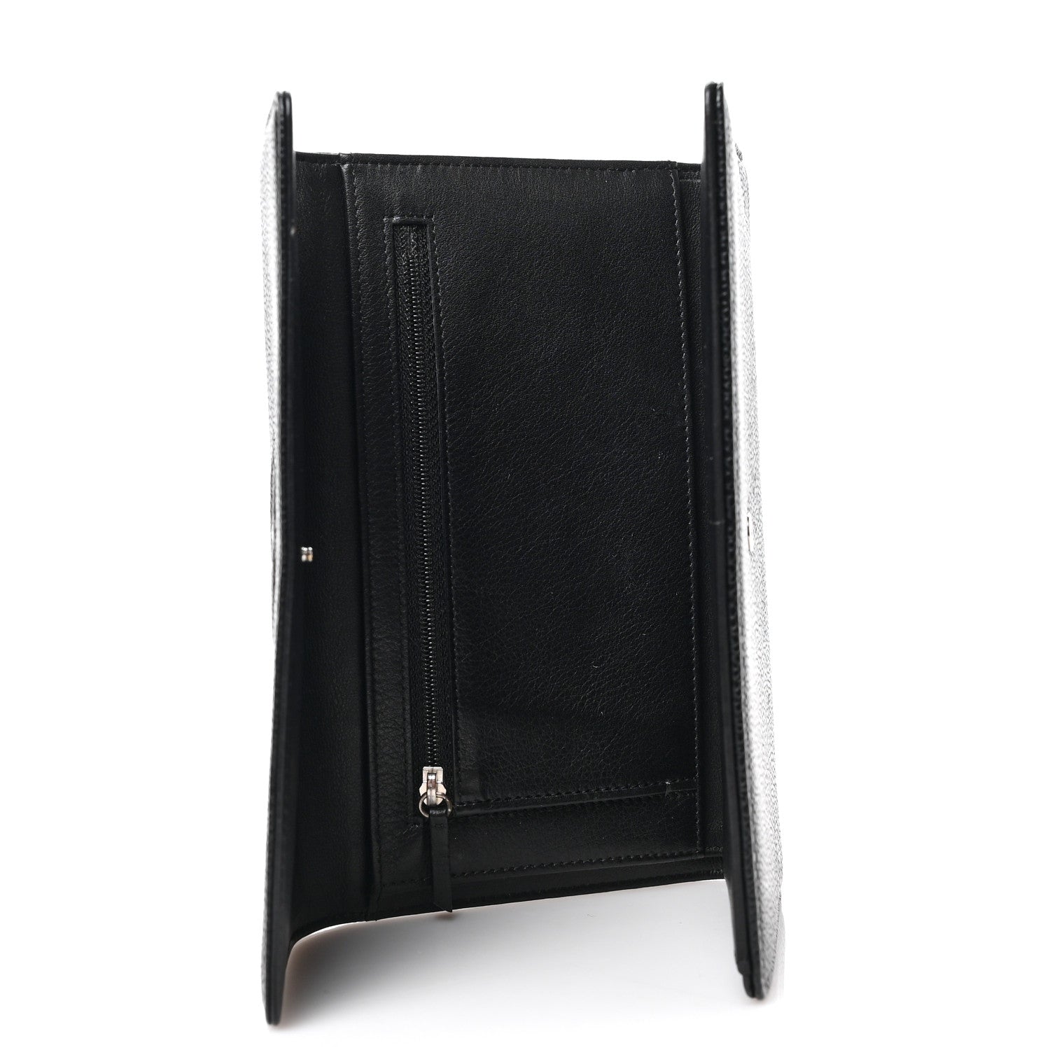 Chanel Caviar Timeless CC Large Gusset Flap Wallet Black 5 of 6