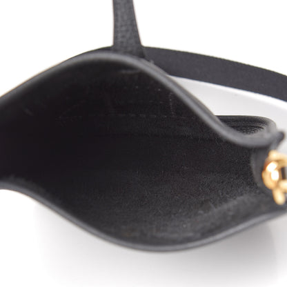 Hermes Taurillon Clemence Evelyne TPM Black 5 of 11
