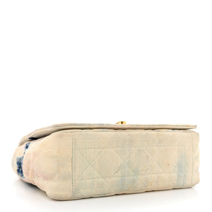 Christian Dior Denim Tie Dye Cannage Small Caro Bag Multicolor 4 of 13