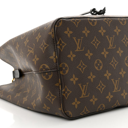 Louis Vuitton Monogram Neonoe MM Black 9 of 10