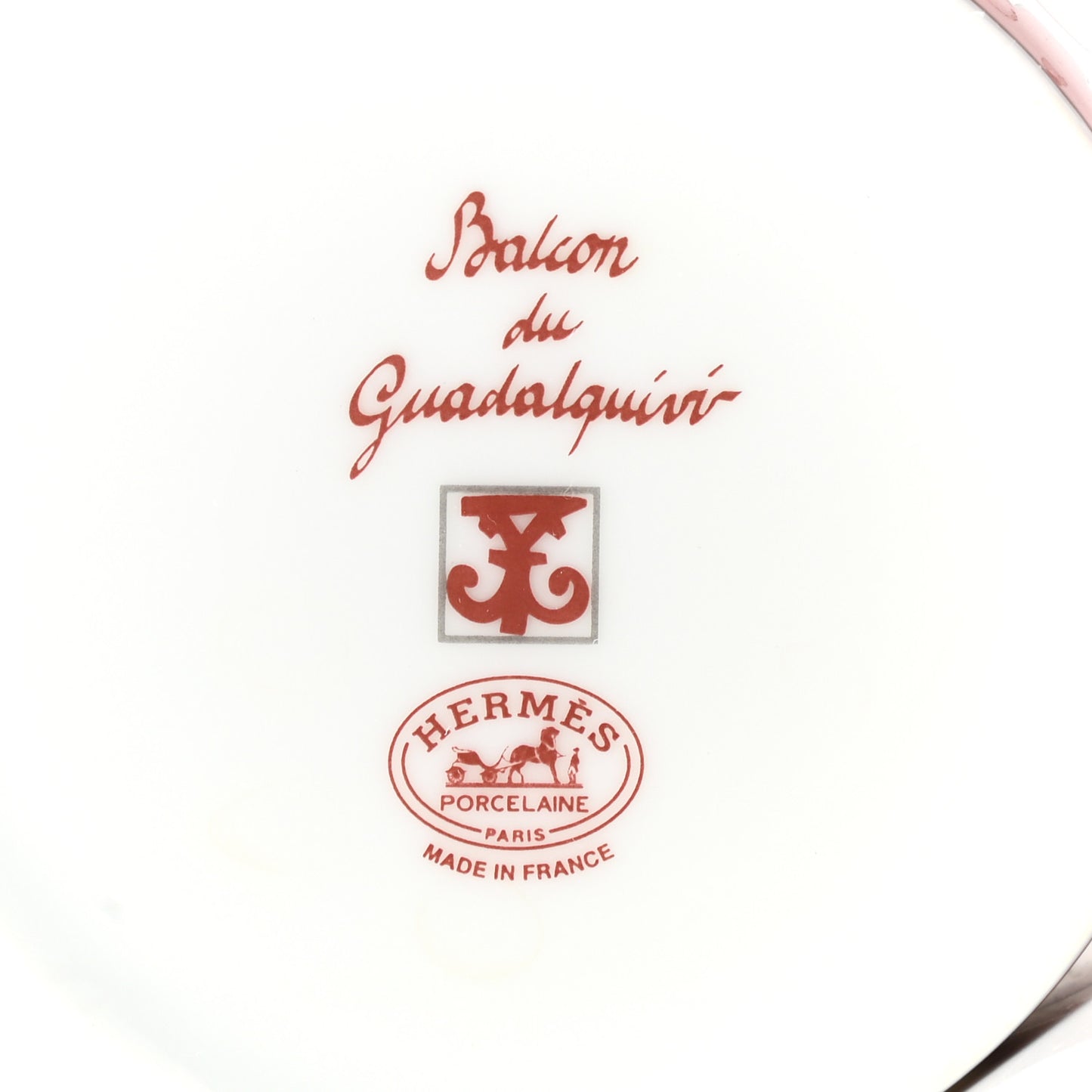 Porcelain Balcon du Guadalquivir Breakfast Cup And Saucer Set Of 2