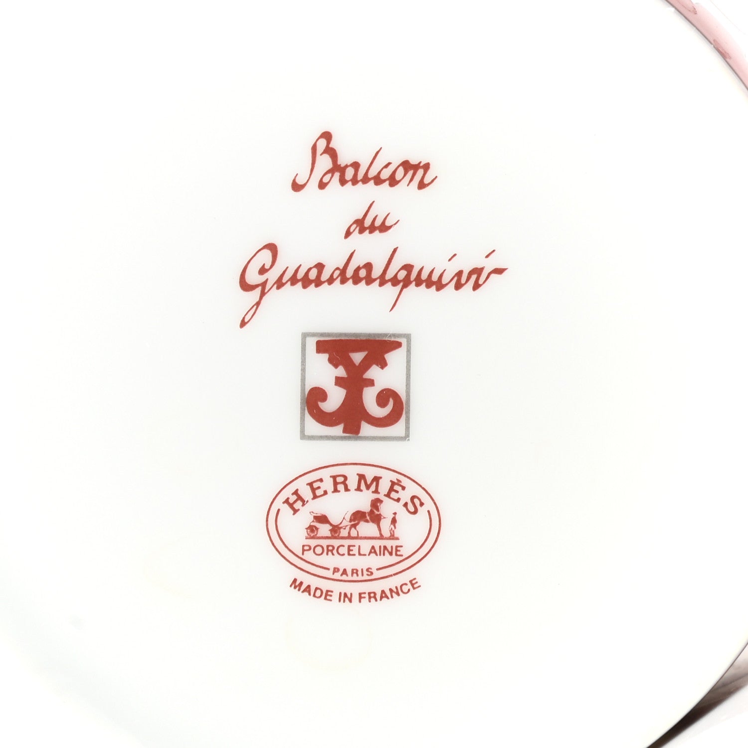 Hermes Porcelain Balcon du Guadalquivir Breakfast Cup And Saucer Set Of 2 7 of 16