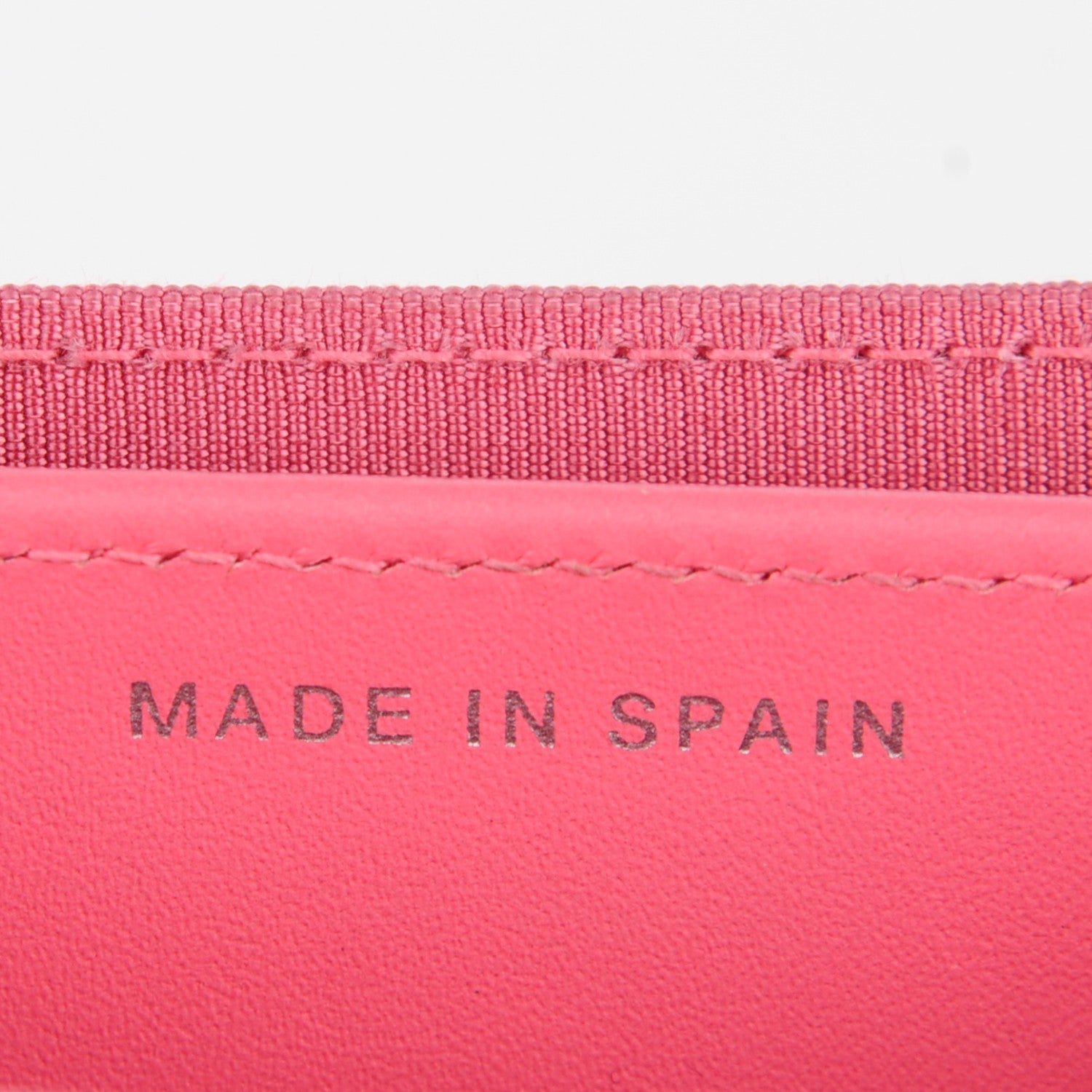 Chanel Patent Quilted Coin Purse Pink 7 of 8