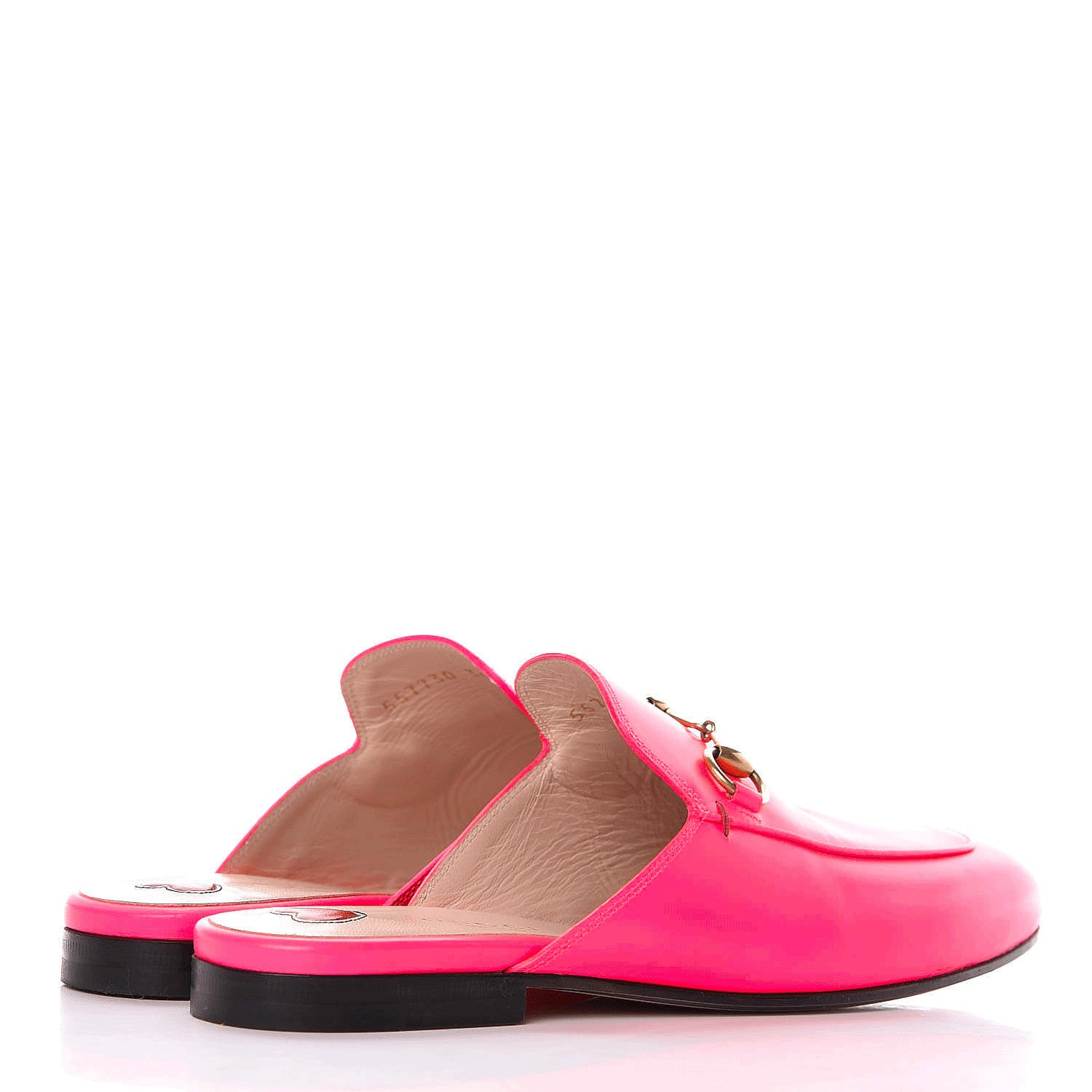 Gucci Calfskin Womens Princetown Slippers 36 Fuxia Fluo 4 of 12