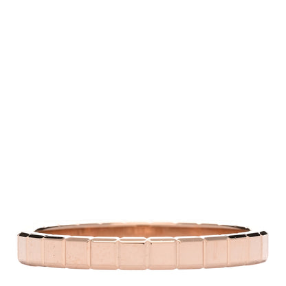 Chopard 18K Rose Gold Diamond Ice Cube Band Ring 53 6.5 2 of 4
