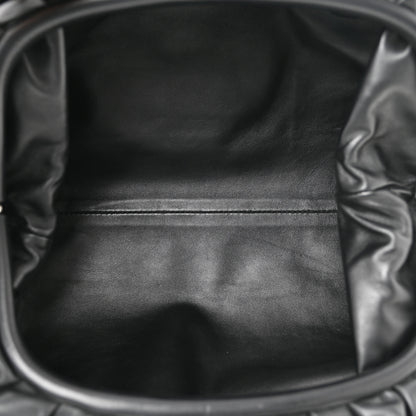Bottega Veneta Smooth Butter Calf The Pouch Oversized Clutch Black 5 of 10