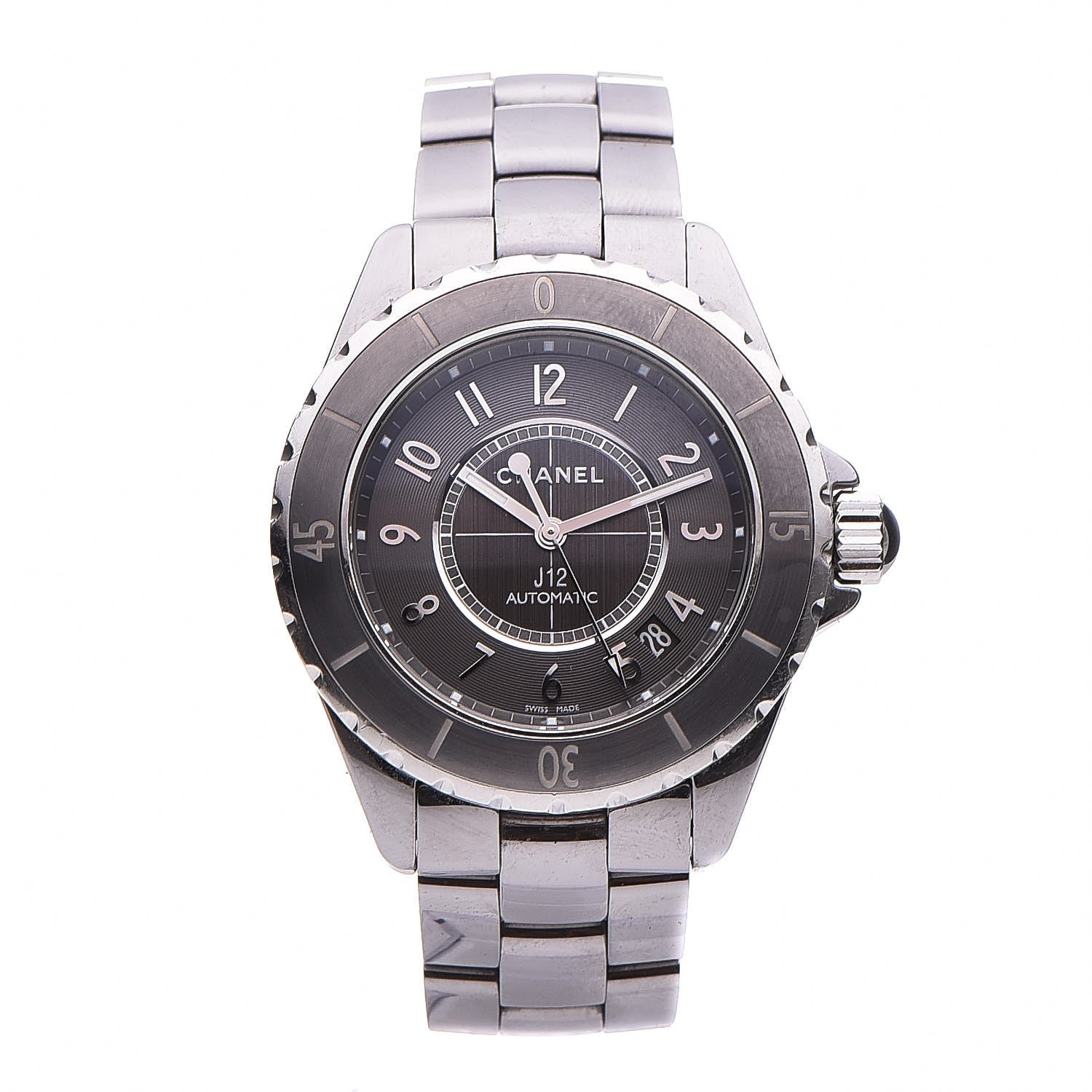 Chanel Titanium Ceramic 38mm J12 Chromatic Automatic Watch 1 of 7