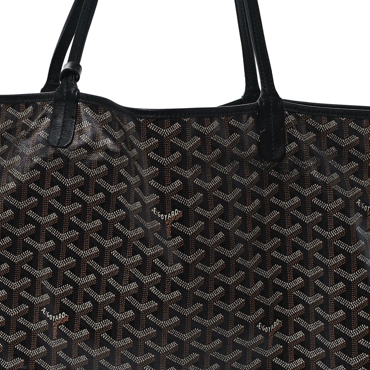 Goyard Goyardine Saint Louis GM Black 9 of 14