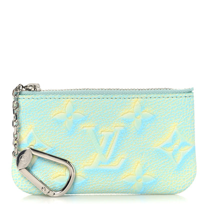 Louis Vuitton Empreinte Monogram Summer Stardust Key Pouch Water Green 1 of 7