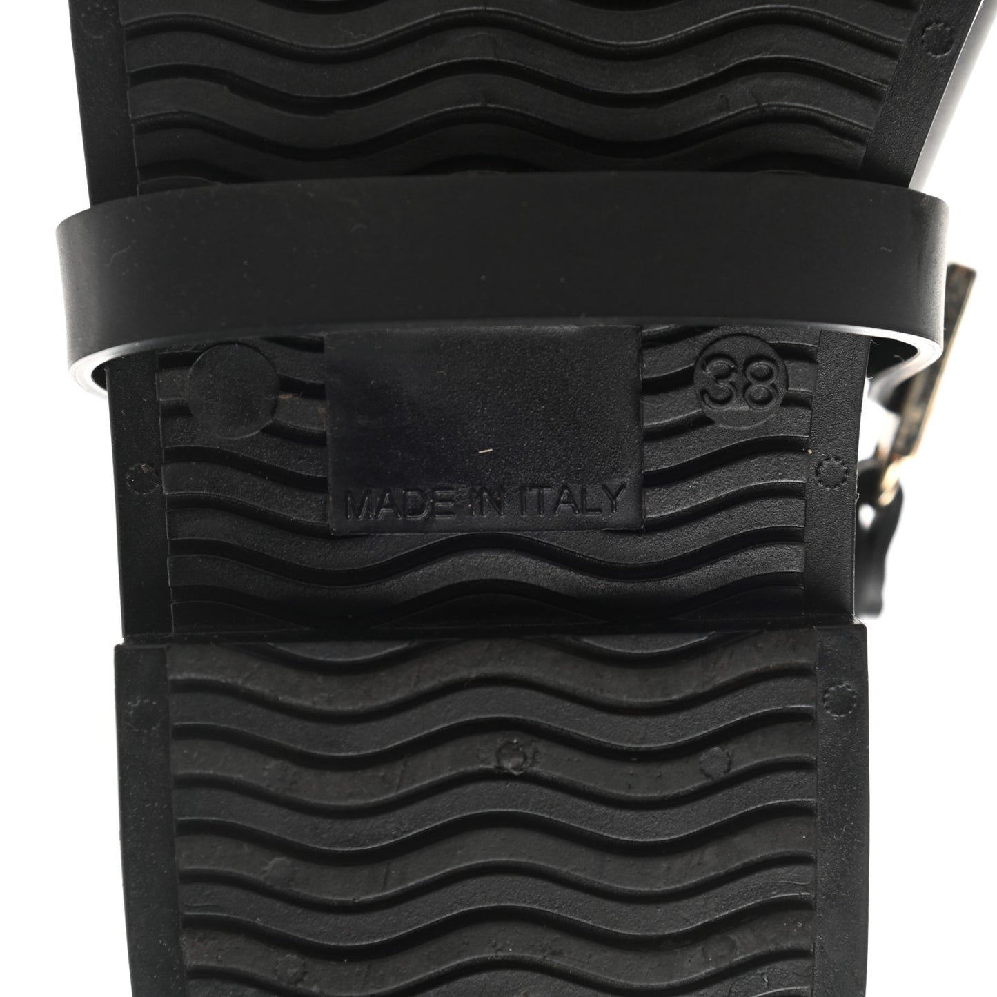 PVC Rubber Cheshire Rain Boots 38 Black