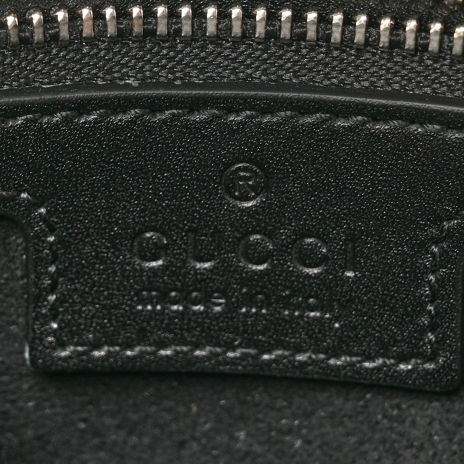 Gucci Senna Calfskin Petite GG Top Handle Shoulder Bag Black 6 of 12
