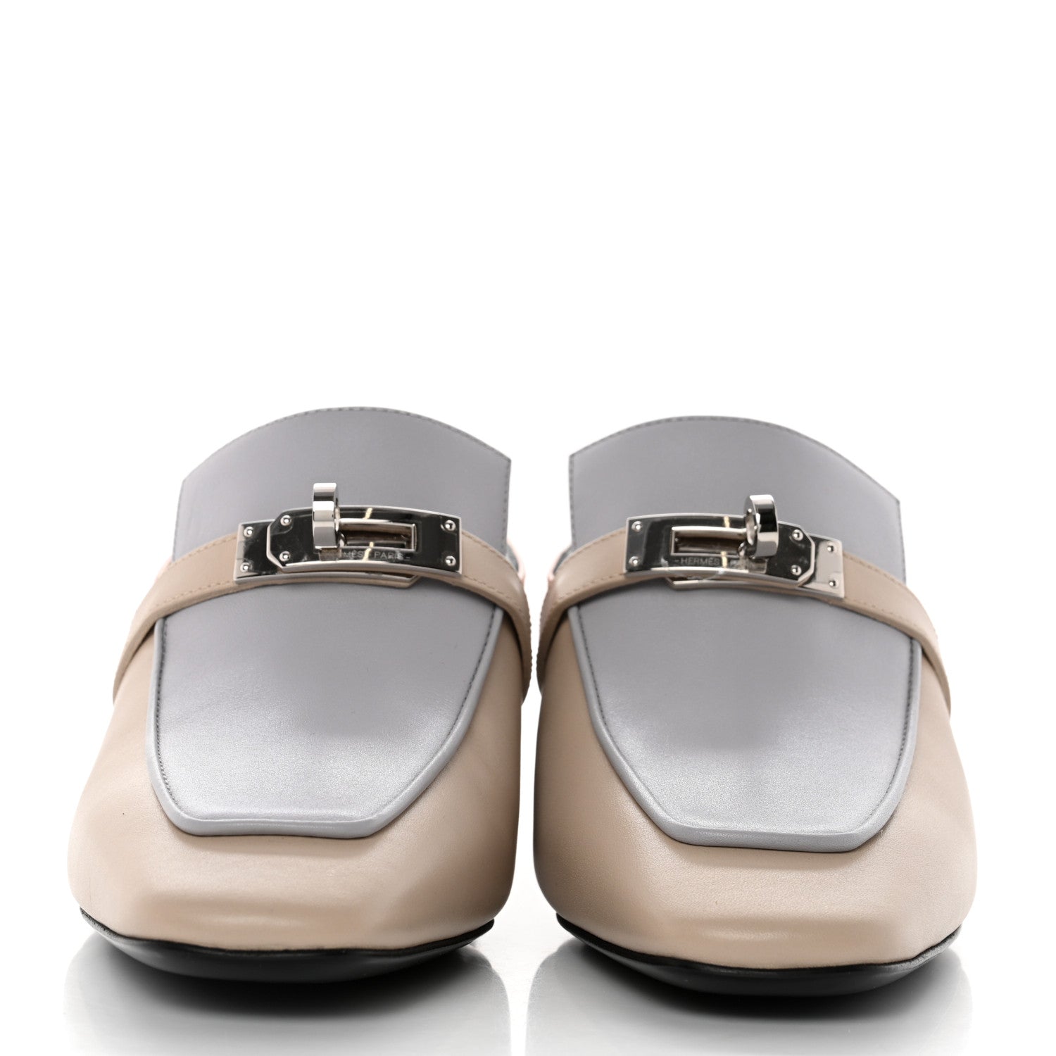 Hermes Goatskin Blossom Mules 37.5 Multicolor 2 of 8
