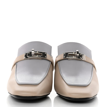 Hermes Goatskin Blossom Mules 37.5 Multicolor 2 of 8