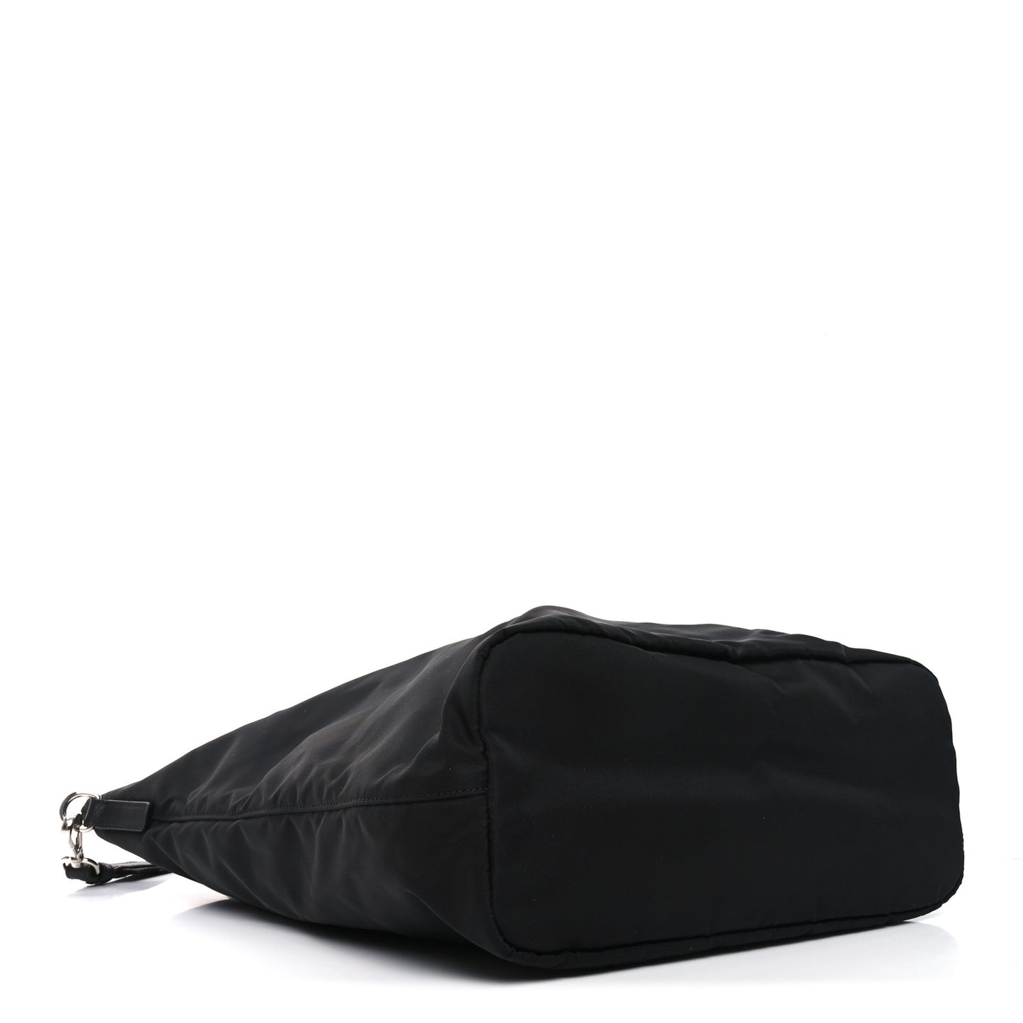 Tessuto Nylon Saffiano Tote Black