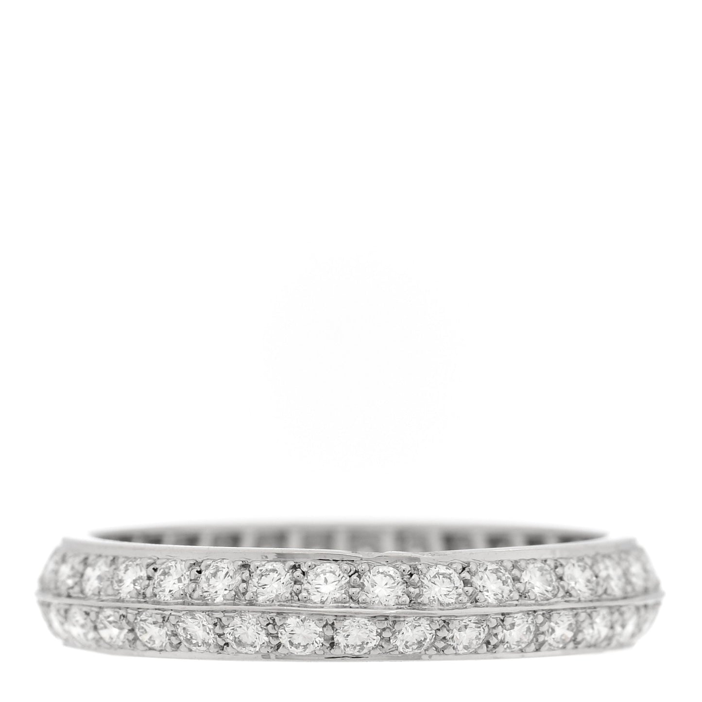 Platinum Diamond Couture Wedding Band Ring 52 6