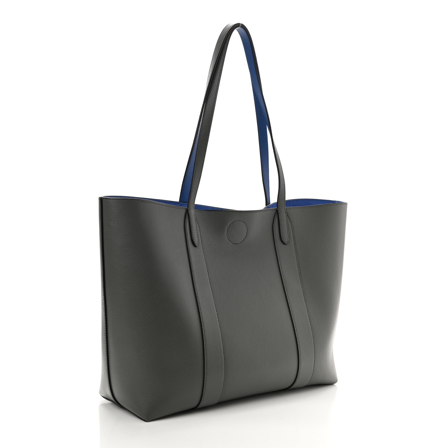 Mulberry Small Classic Grain Bayswater Tote Charcoal 3 of 9