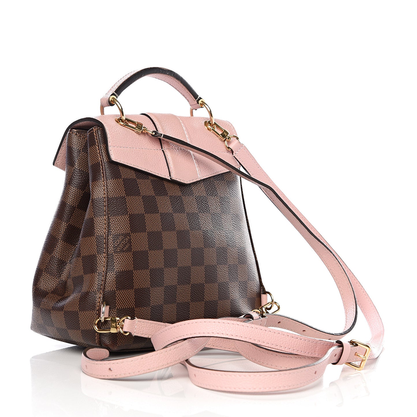 Damier Ebene Clapton Backpack Magnolia