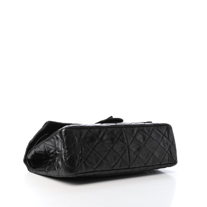 Chanel Metallic Aged Calfskin Quilted 2.55 Reissue 227 Flap So Black 3 of 4
