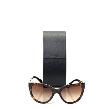 Prada Acetate Cat Eye Sunglasses SPR 05P Tortoise 6 of 6
