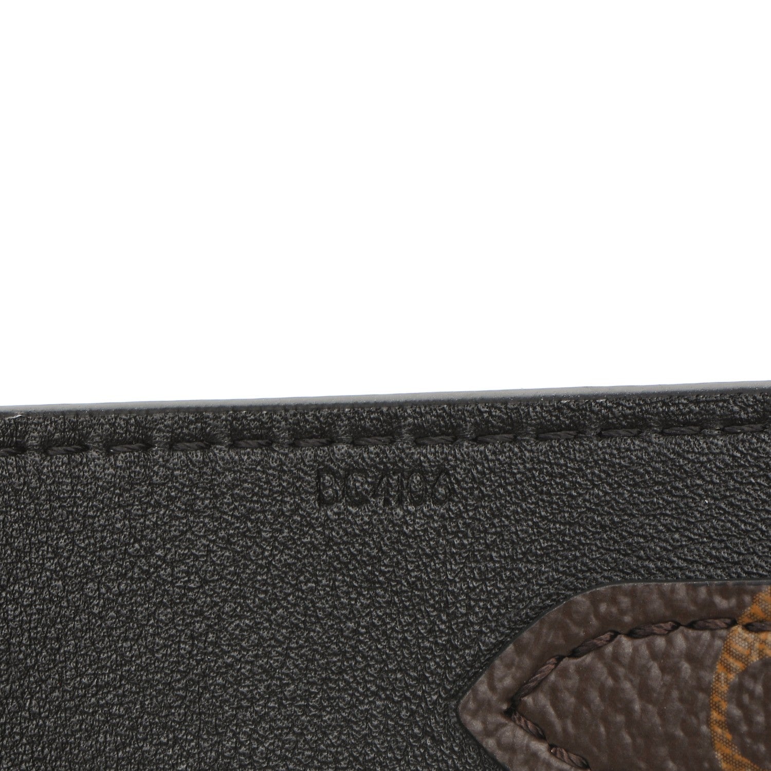 Louis Vuitton Monogram Bandouliere Shoulder Strap Black 4 of 5