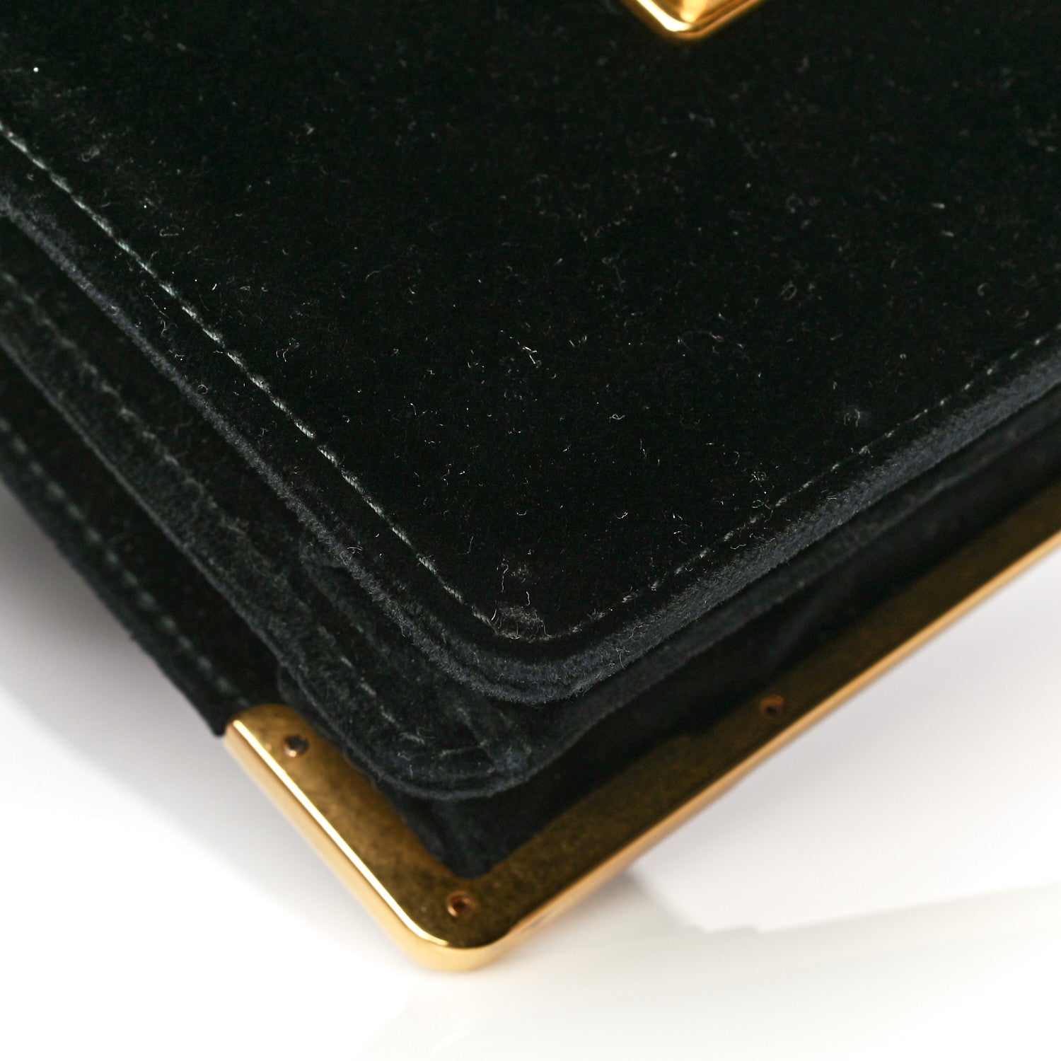 Prada Velvet City Calfskin Cahier Bag Black 13 of 13