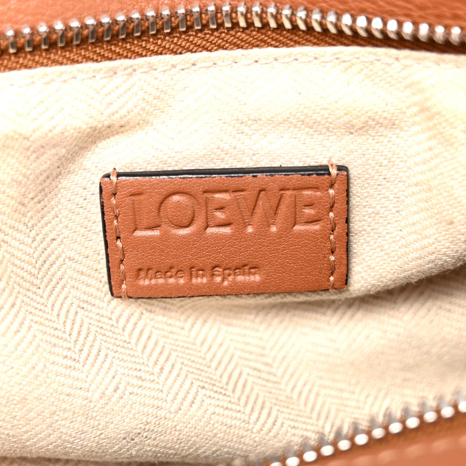 Loewe Calfskin Medium Puzzle Bag Tan 6 of 15