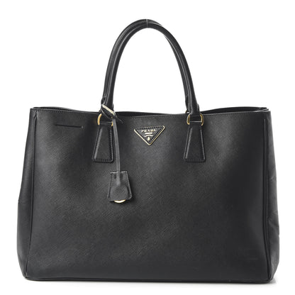 Prada Saffiano Lux Large Tote Black 1 of 11