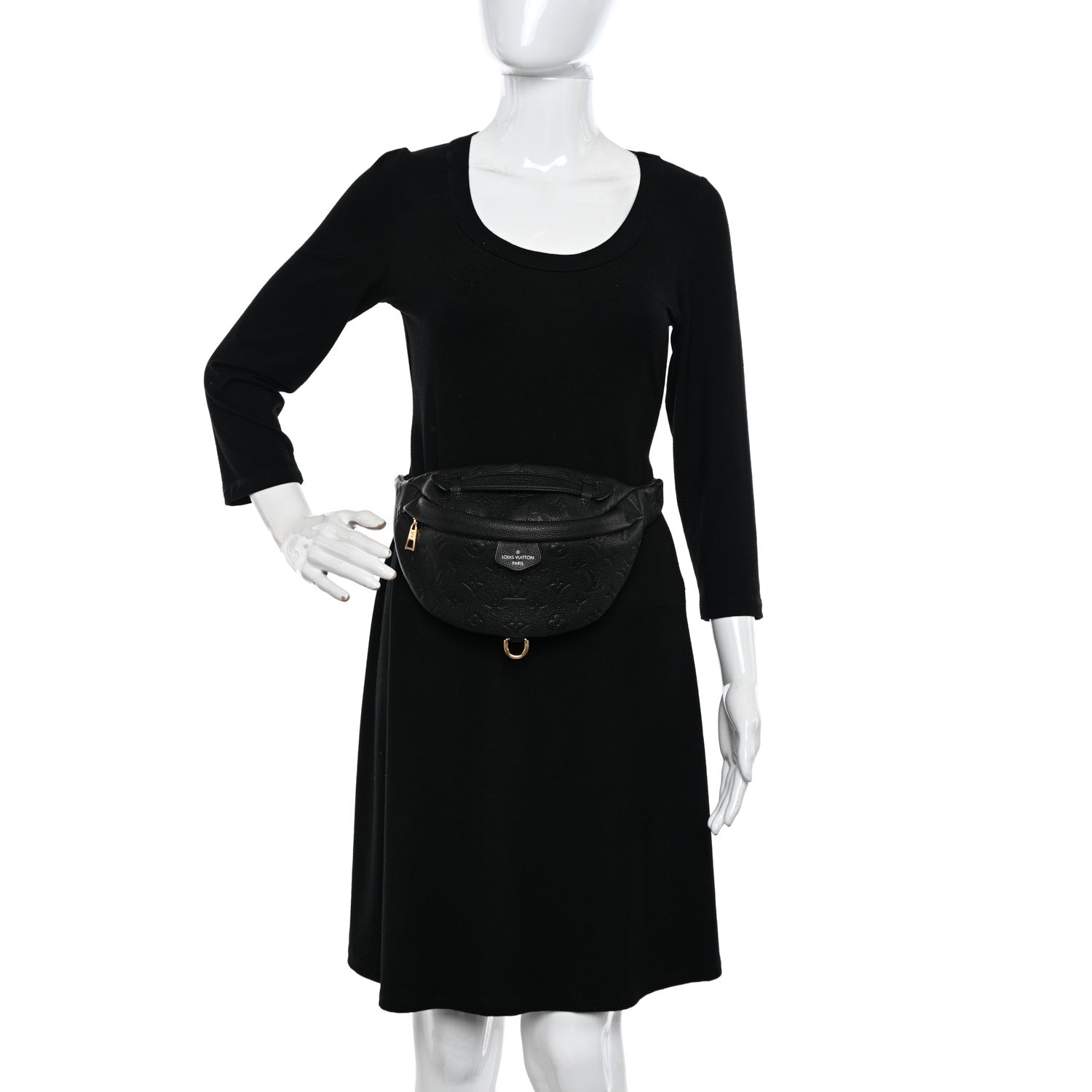 Louis Vuitton Empreinte BumBag Black 2 of 9