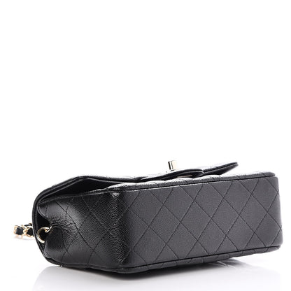 Chanel Caviar Quilted Mini Rectangular Flap Black 4 of 8