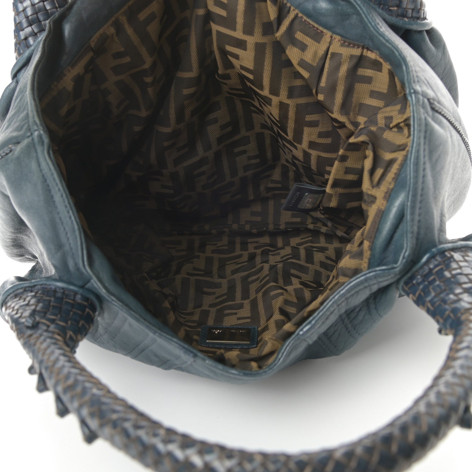 Fendi Nappa Nuvolata Spy Petrolio 5 of 11