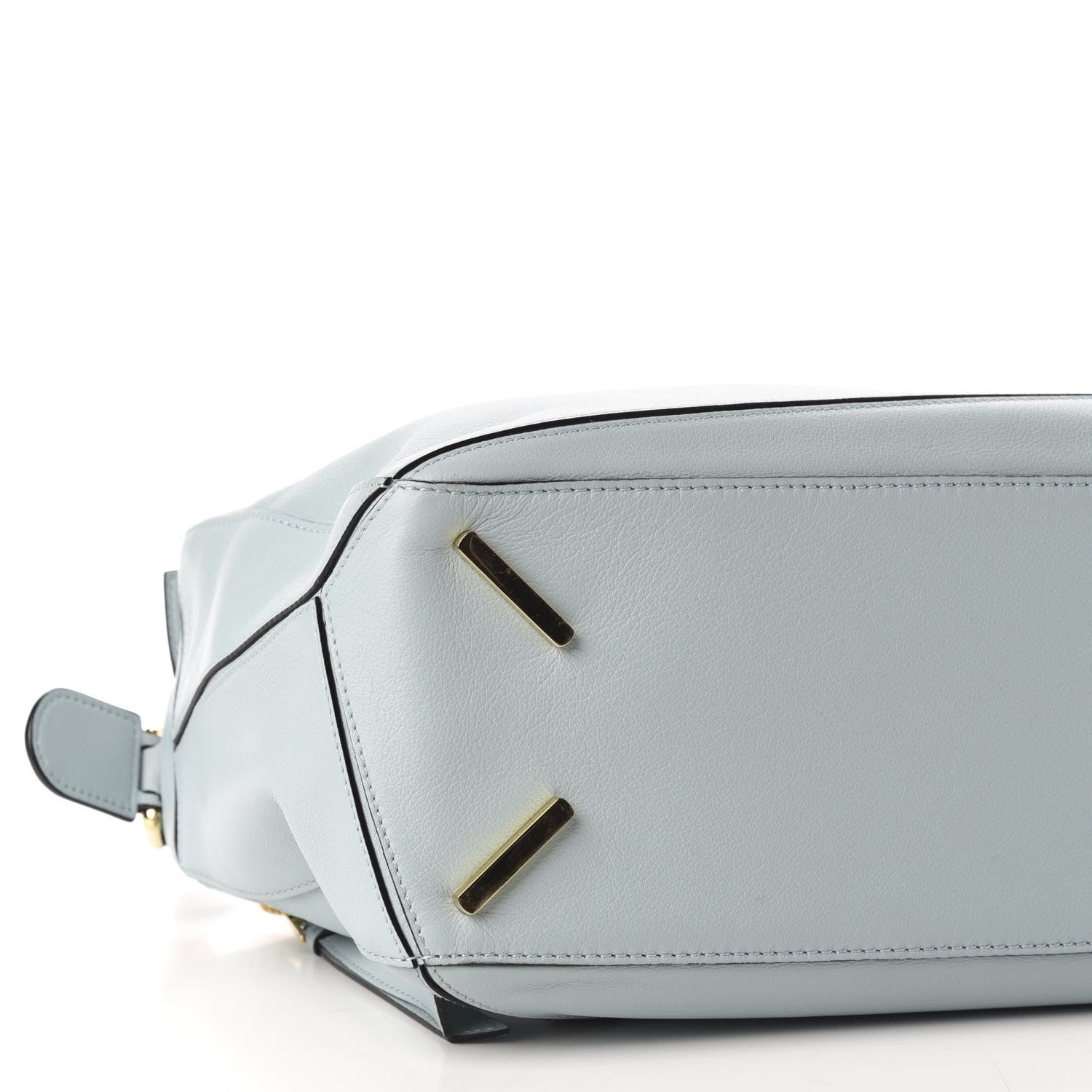 Loewe Calfskin Medium Puzzle Bag Aqua 7 of 10