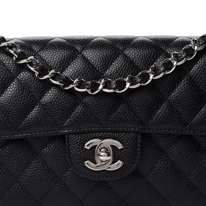 Chanel Caviar Quilted East West Flap Black 10 of 10