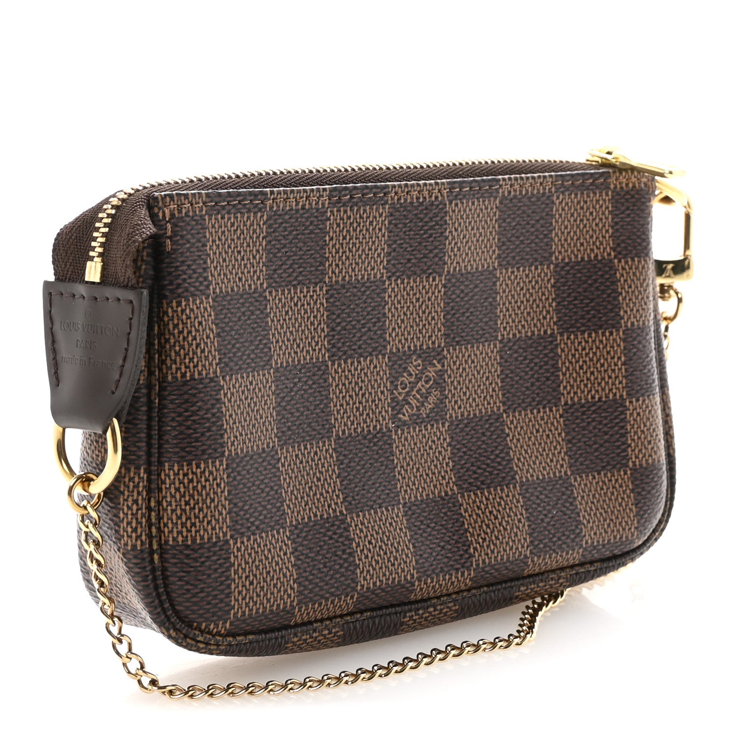 Louis Vuitton Damier Ebene Mini Pochette Accessories 3 of 7