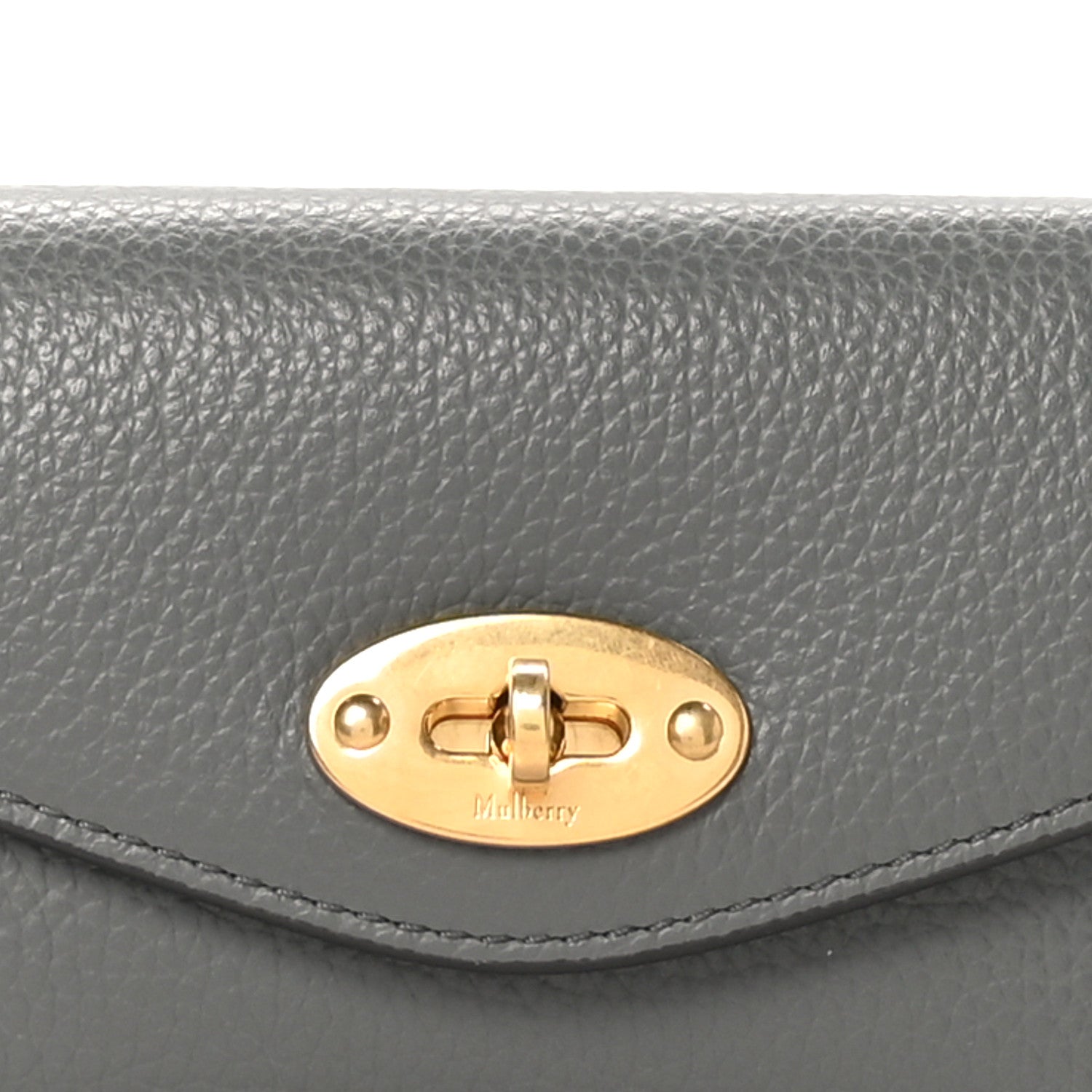 Mulberry Classic Grain Small Darley Wallet Charcoal 8 of 9