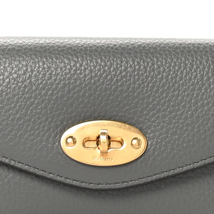 Mulberry Classic Grain Small Darley Wallet Charcoal 8 of 9