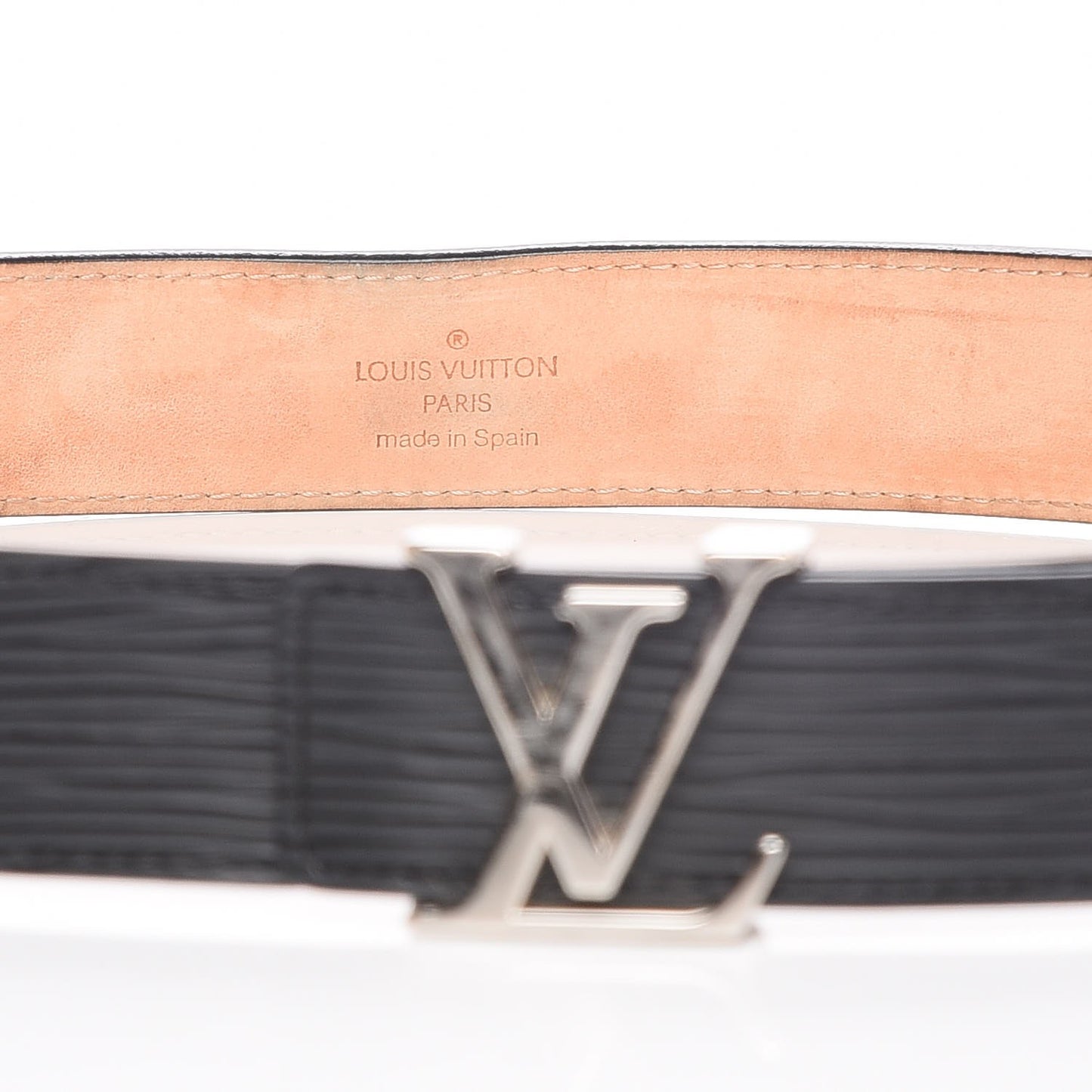 Epi 30mm LV Initiales Belt 85 34 Black