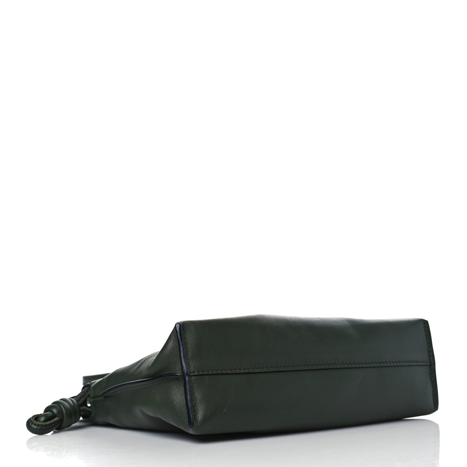 Loewe Calfskin Mini Flamenco Knot Bag Khaki 4 of 9