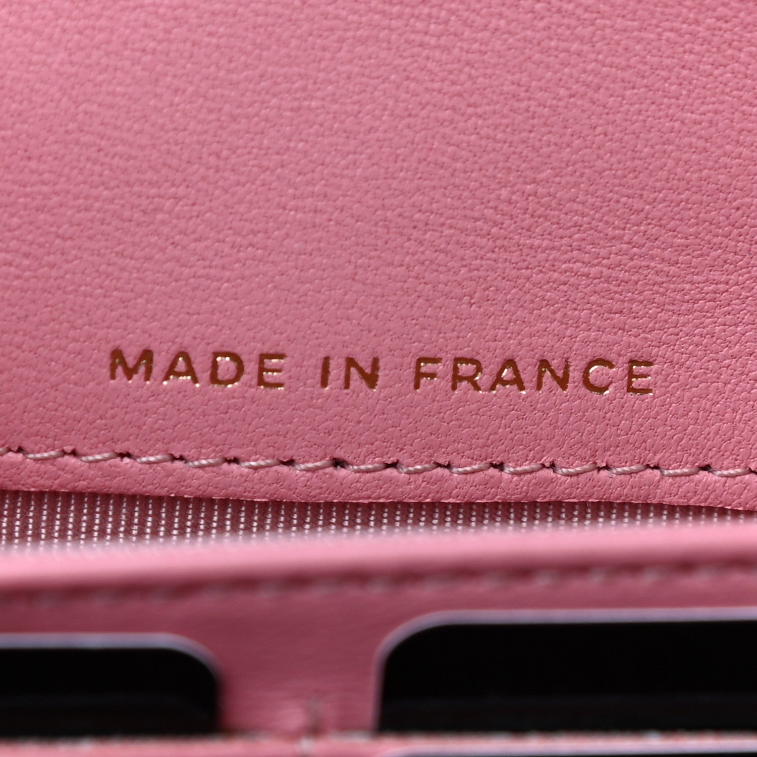 Chanel Lambskin Quilted Large Gusset Flap Wallet Pink 7 of 8