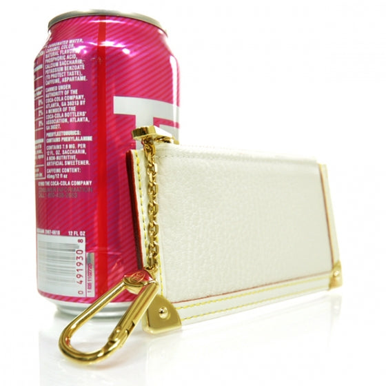 Suhali Key Pouch White