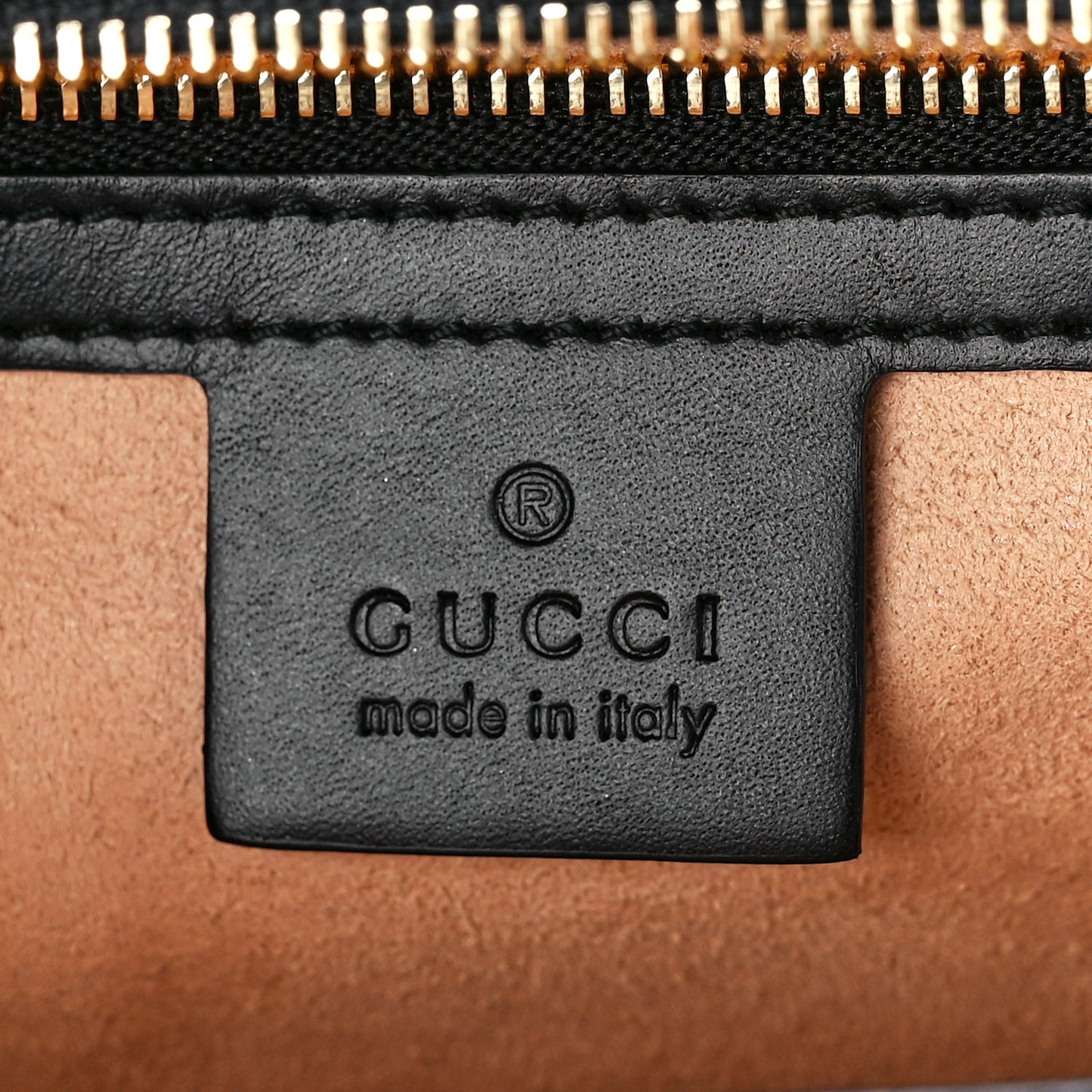 Guccissima Medium Padlock Shoulder Bag Black