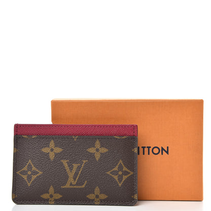 Louis Vuitton Monogram Card Holder Fuchsia 7 of 7