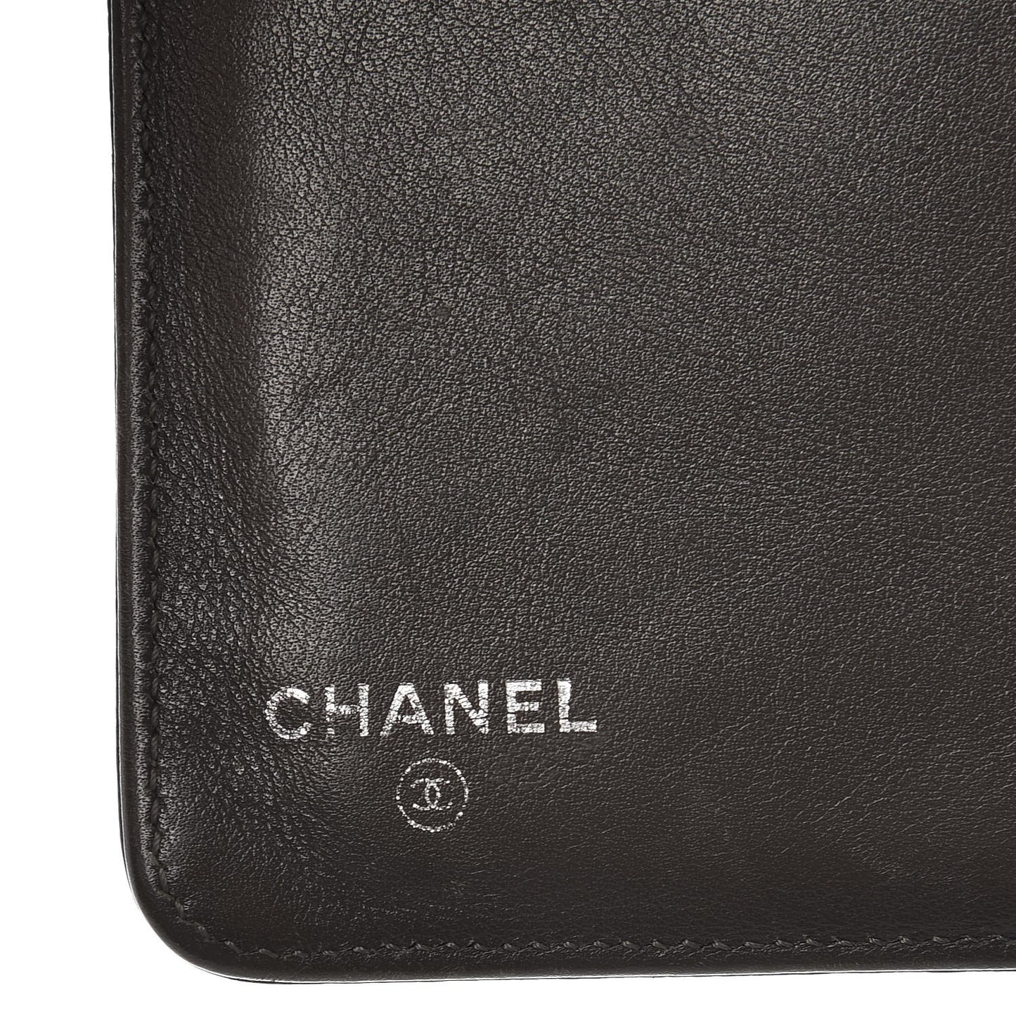 Caviar Timeless CC Zipped Pocket Wallet Grey